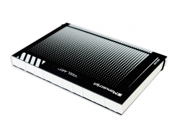 Скетчбук Manuscript Off-black Dot Plus А5 160 аркушів 