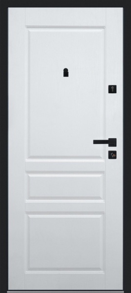 Дверь входная FORZA GROUP ЛЕРМА венге горизонт темный 2050x960 мм левая