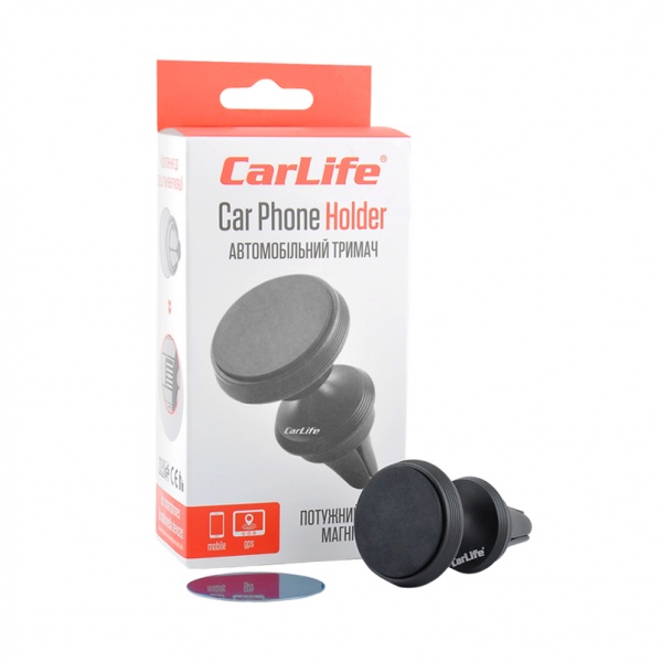 Тримач для мобільного телефона CarLife PH609 чорний