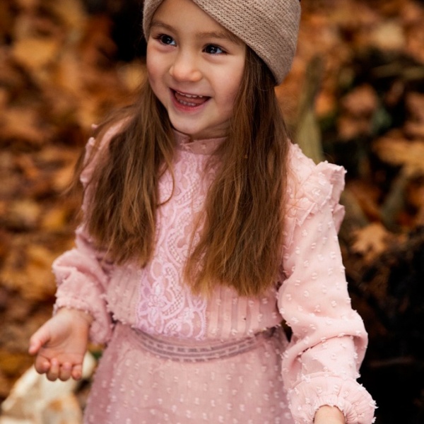 Платье Koko Noko с воланами U44910-37 р.122 розовый U44910-37 