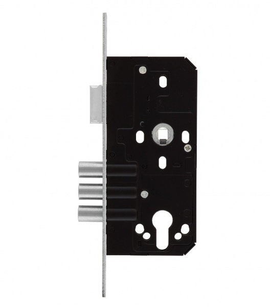 Дверний замок вхідний SANTOS 1-WAY DIN 990 SS UNIV BS50 мм 90 мм нержавіюча сталь