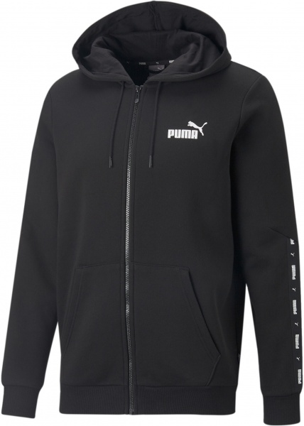 Джемпер Puma ESS+ TAPE FULL-ZIP HOODIE FL 67027001 р.M чорний