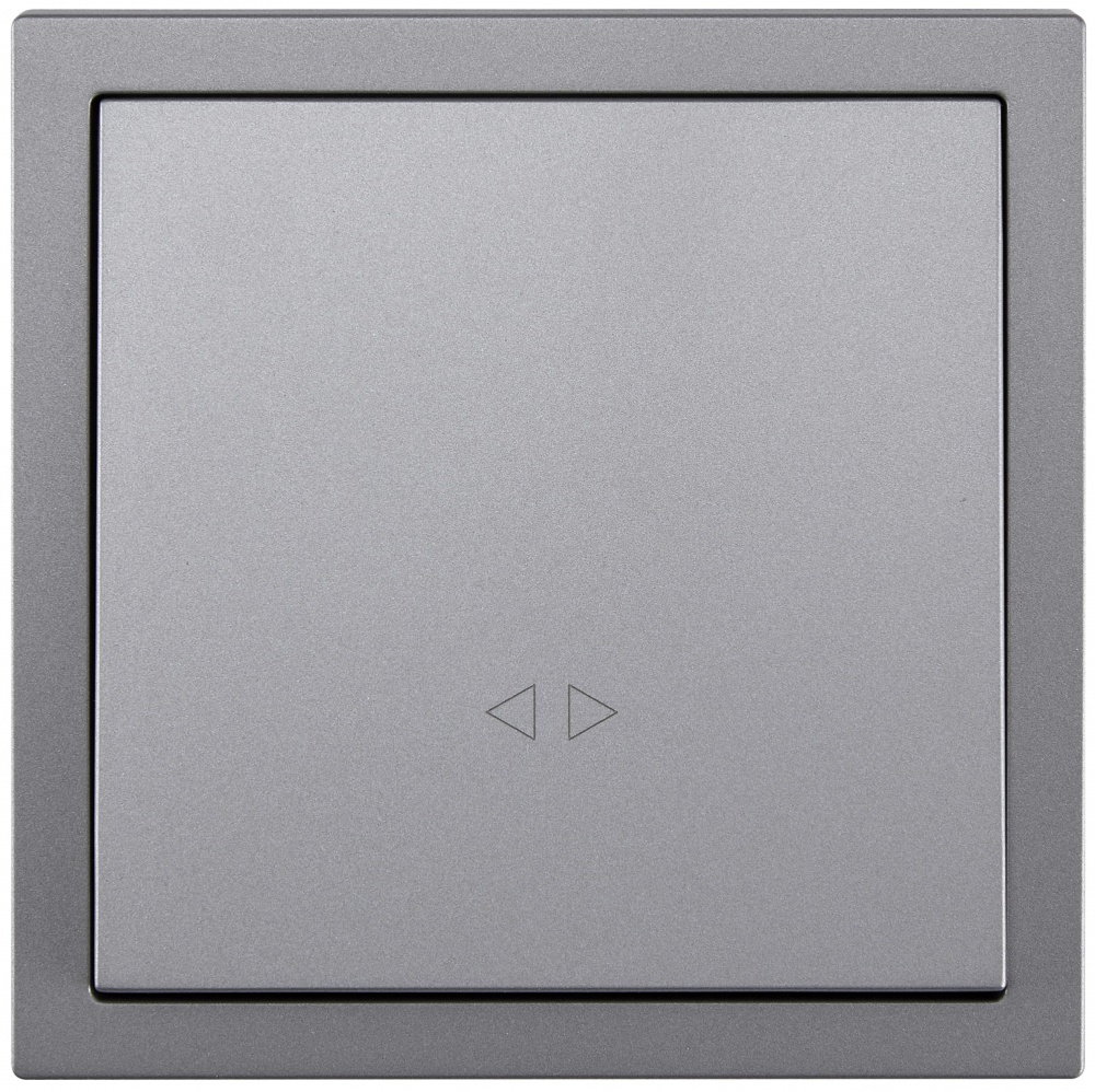 Механизм выключателя перекрестный одноклавишный HausMark Juna серый 7041-3588-107QC