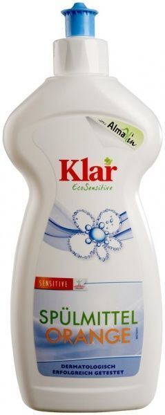 Засіб для ручного миття посуду Klar Orange 0,5л
