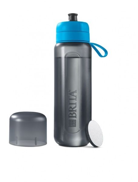 Пляшка спортивна 600 мл BRITA Fill&Go Active з фільтром синій 1020336