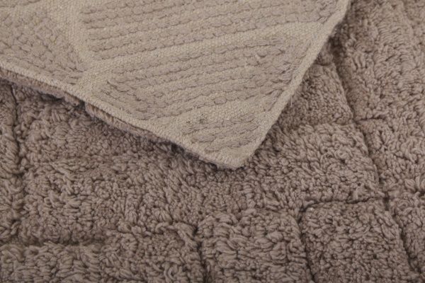 Килимок для ніг Bars 50x80 см кавовий Home Line 