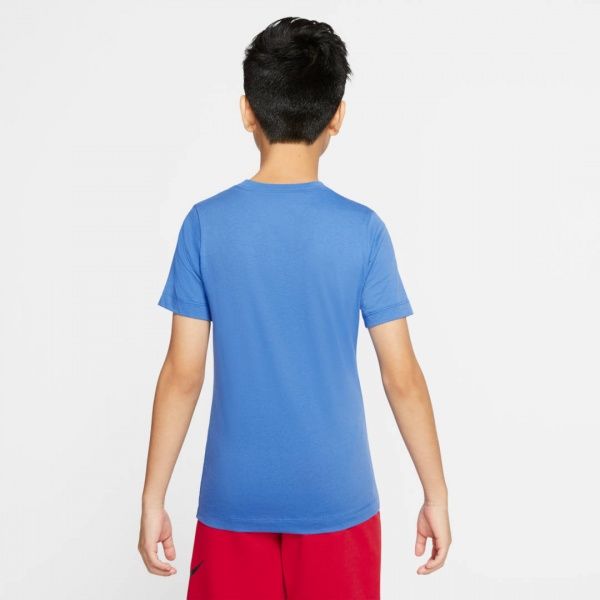 Футболка Nike B NSW TEE SHOEBOX AF1 CV2163-402 XL синій