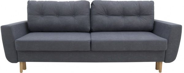 Диван прямий Кедр Марокко темно-сірий 2350x980x810 мм