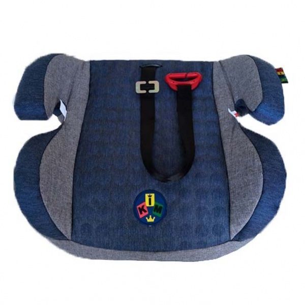 Автокрісло-бустер Happy Baby KIM 4733+4734 денім grey HB605