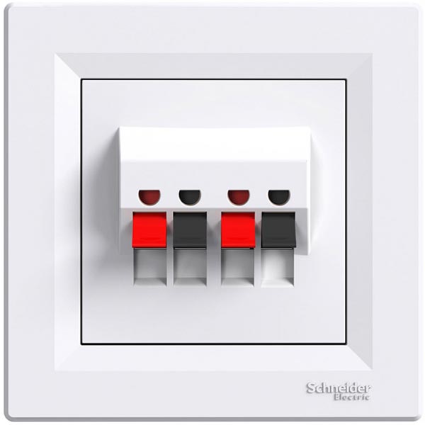 Розетка Asfora EPH5700121 белая