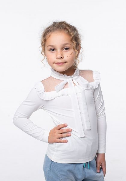 Блуза Vidoli G-20923W р.146 молочний 