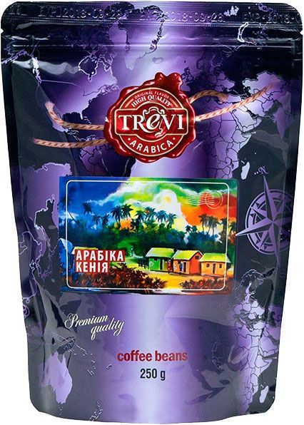 Кофе в зернах Trevi Арабика Кения 250 г (4820140050743) 