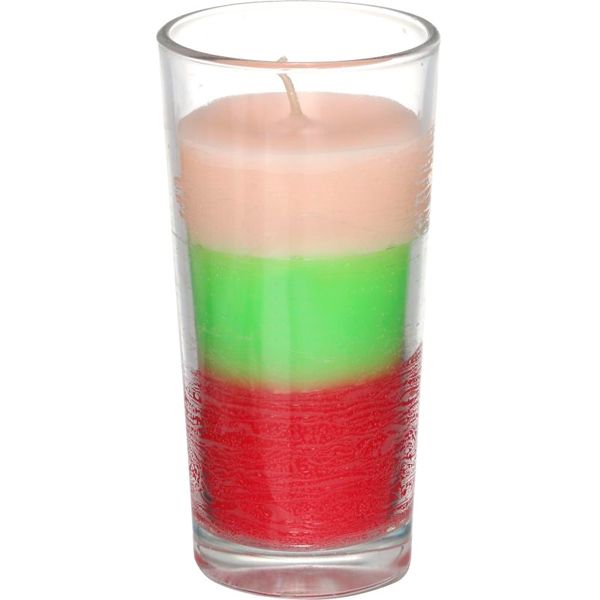 Свеча Элит в стакане Сочное яблоко 8068 Kyiv Candle Factory