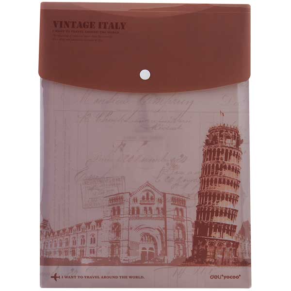 Папка-конверт Vintage Time А4 5883 Deli