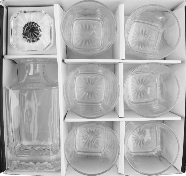 Набор для виски Classic 7 предметов Fiora