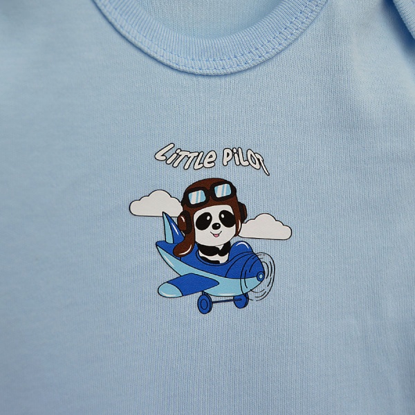 Боди детское для мальчика Blanka Пилот р.80 голубой 110144 