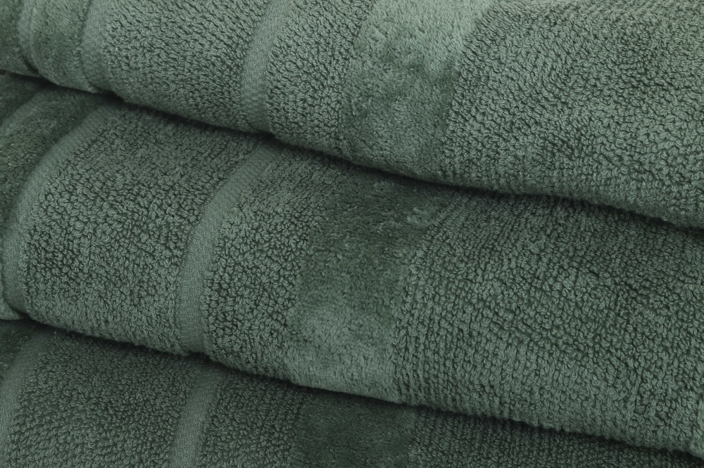 Полотенце махровое Tabby 70x140 см изумрудный La Nuit