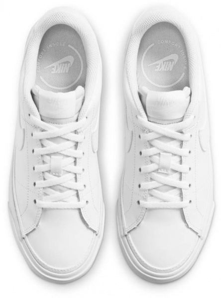 Кроссовки Nike NIKE COURT LEGACY DA5380-104 р.39 белый