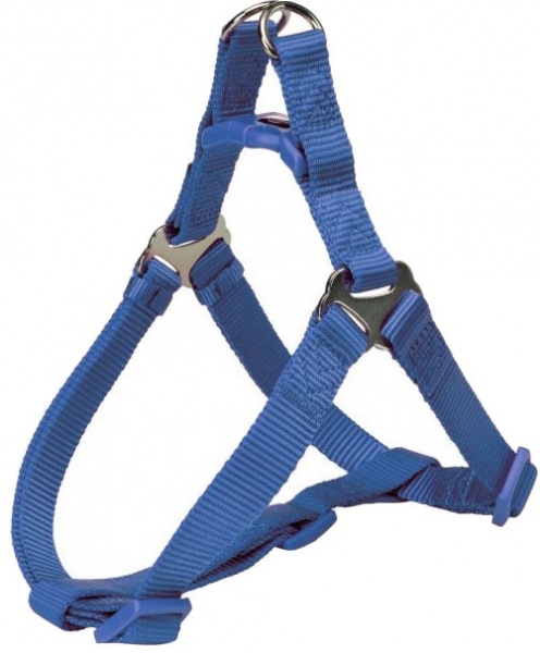 Шлея Trixie для собак Premium синя M 50-65 см / 20 мм 204502