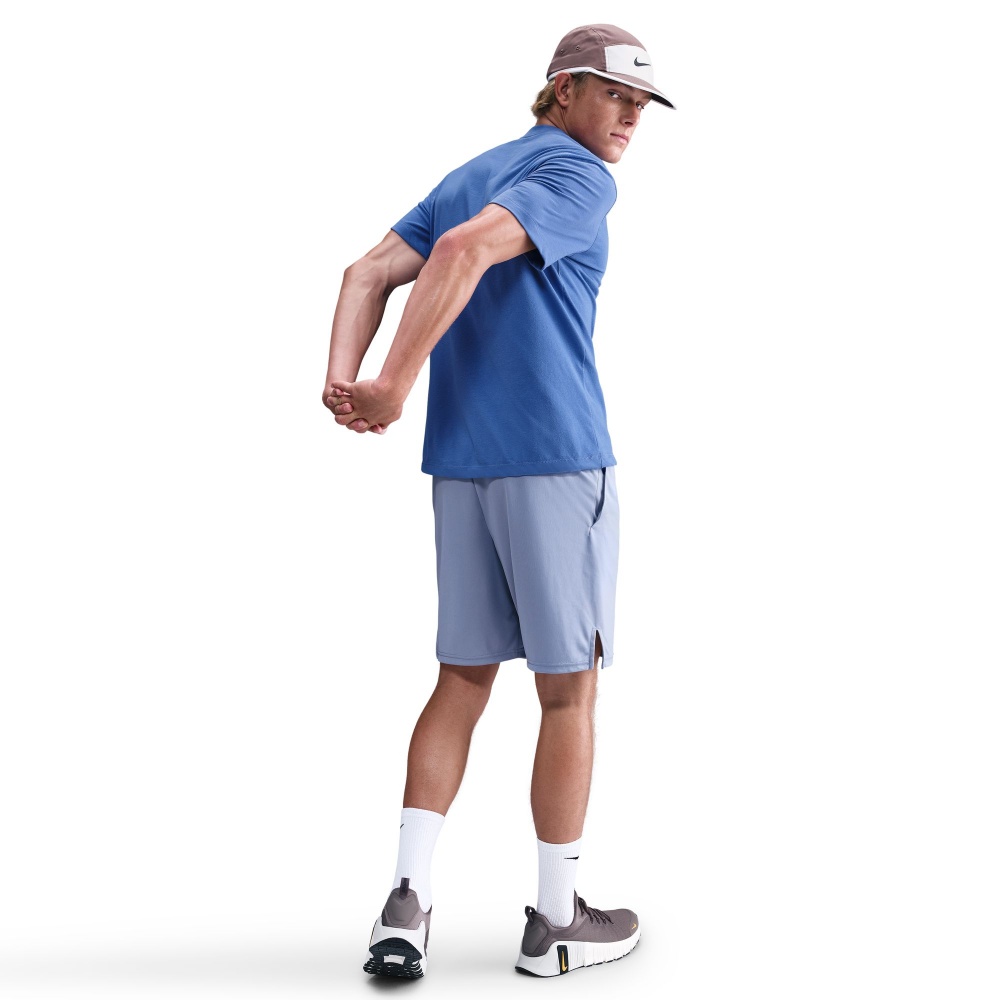 Футболка Nike M NK DF TEE DFC CREW SOLID AR6029-411 р.XL блакитний