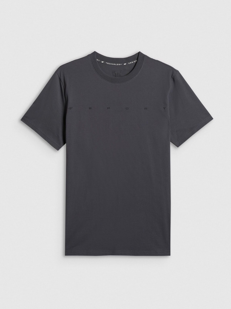 Футболка 4F TSHIRT M2661 4FWSS26TTSHM2661-22S р.M серый