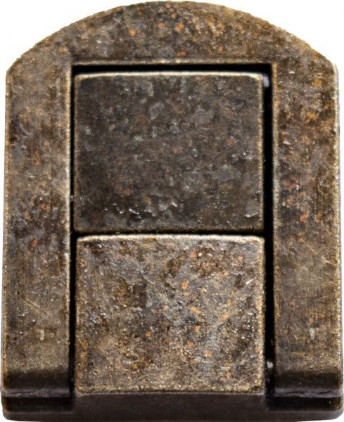 Замок декоративный старая латунь 20х25 мм 1 шт.