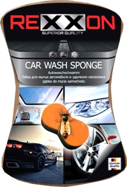 Губка автомобильная 2 в 1 Rexxon 2-4-2-1-1