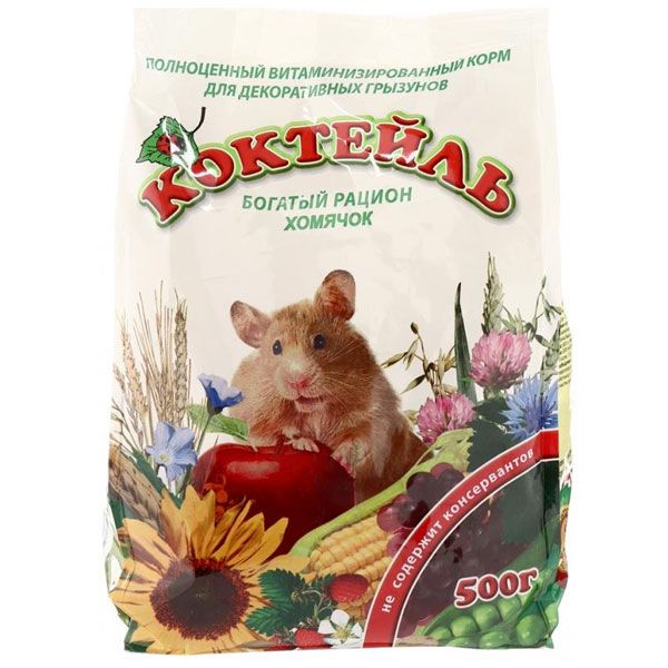 Корм Коктейль  Хомячок 500 г PR740046
