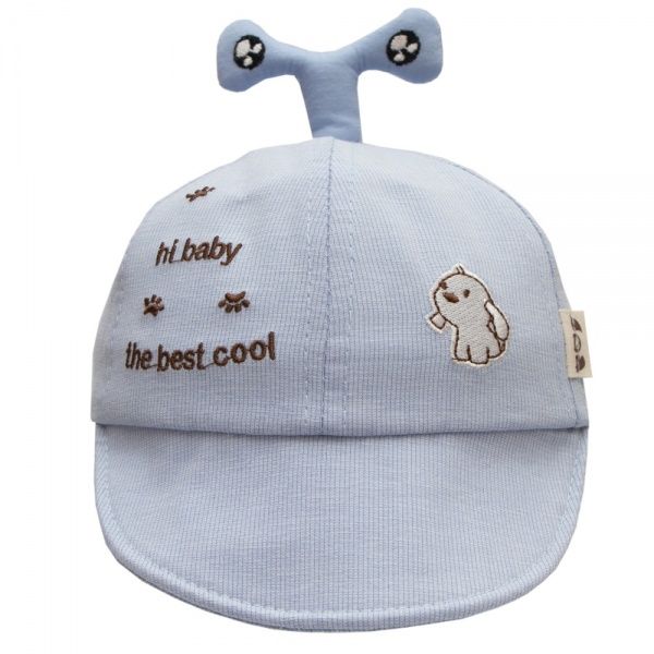 Бейсболка Девилон 517878 р.50 бледно-голубой 