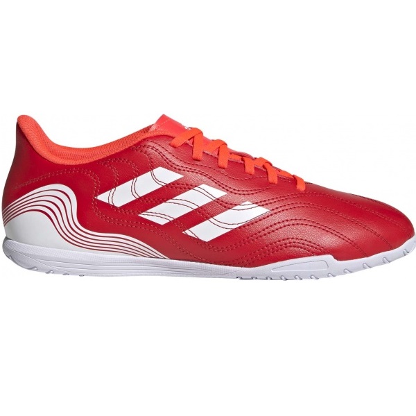Футзальная обувь Adidas COPA SENSE.4 IN FY6181 р.UK 9 красно-белый