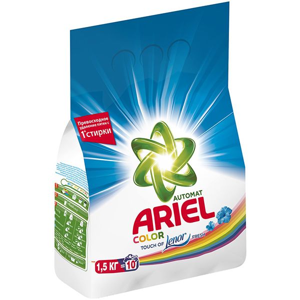 Пральний порошок для машинного прання Ariel Touch of Lenor Fresh 1.5 кг  (81667446)