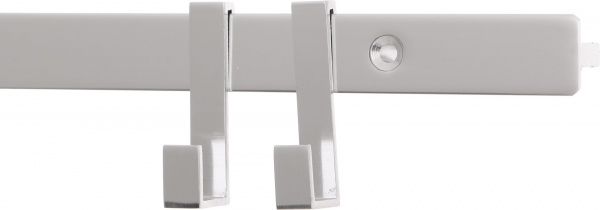 Набор для рейлинга Damiano Latini AP/60-BR Pratika на 2 крючка серебристый