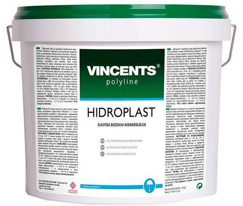 Гідроізоляція VINCENTS POLYLINE Hidroplast 15 кг