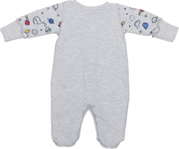 Комбинезон унисекс Фламинго р.56 меланж 365-304 