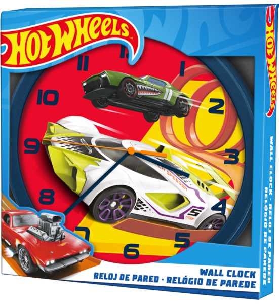 Часы настенные HOTWHEELS Disney