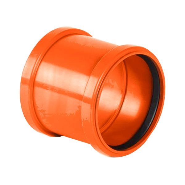 Муфта ПВХ PolyPlastic 200 мм