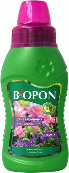 Мінеральне добриво BIOPON Добриво універсальне BIOPON 0,25л.