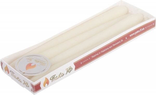 Набор свечей бежевый 22x240 мм