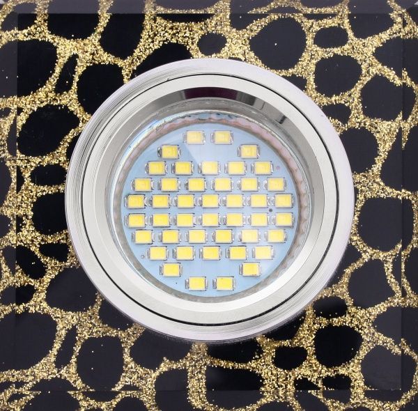 Светильник точечный Blitz G5.3 черный с золотистым BL005SI/35CH 