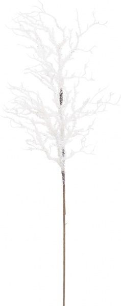 Декорація новорічна Гілка коралова забілена 71 см EPI-EYK9-1131 