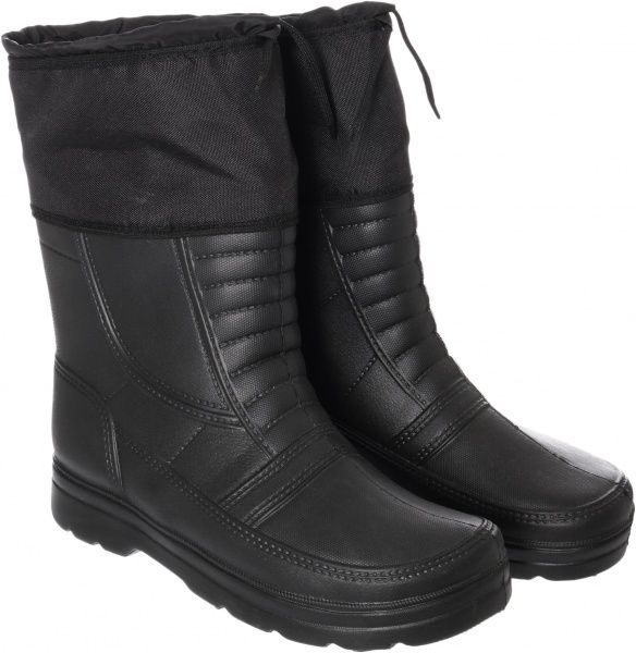 Сапоги Гофра с затяжкой р.4443 черный