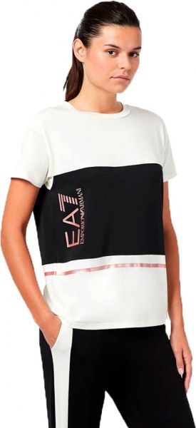 Футболка EA7 6HTT05-TJ28Z-1132 M білий