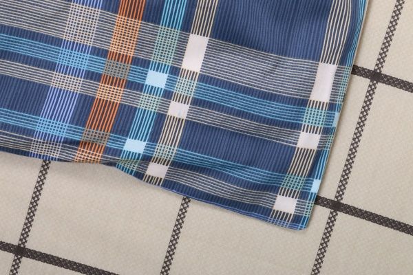 Комплект постельного белья Color stripes полуторный разноцветный/в полоску La Nuit 