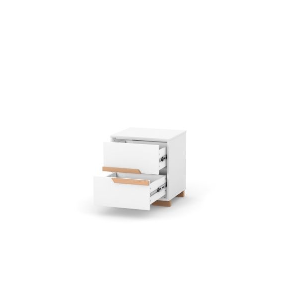 Тумба Veres Сіетл біло-буковий 46.38.2.15