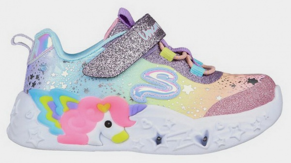 Кроссовки Skechers 302681N PRMT р.US 10 розовый