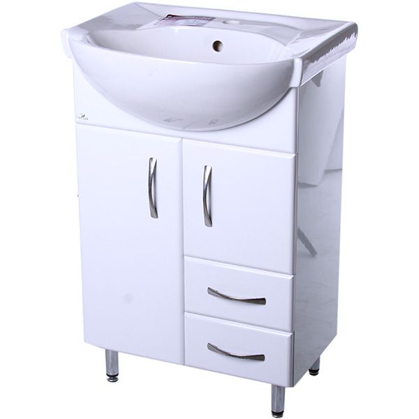 Тумба з умивальником Сансервіс Solas SL-56 56 см біла