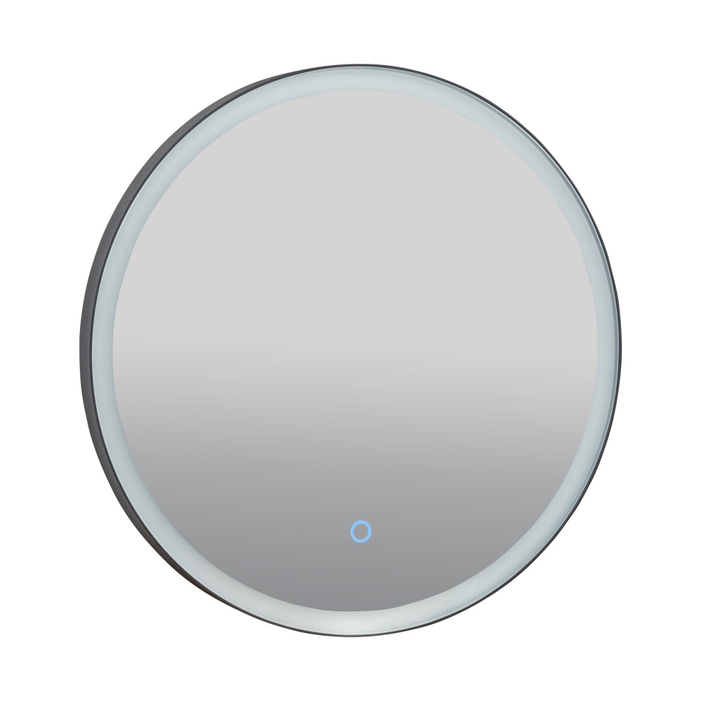 Зеркало со встроенной подсветкой Aqua Rodos Lorenzo black D-50 sensor