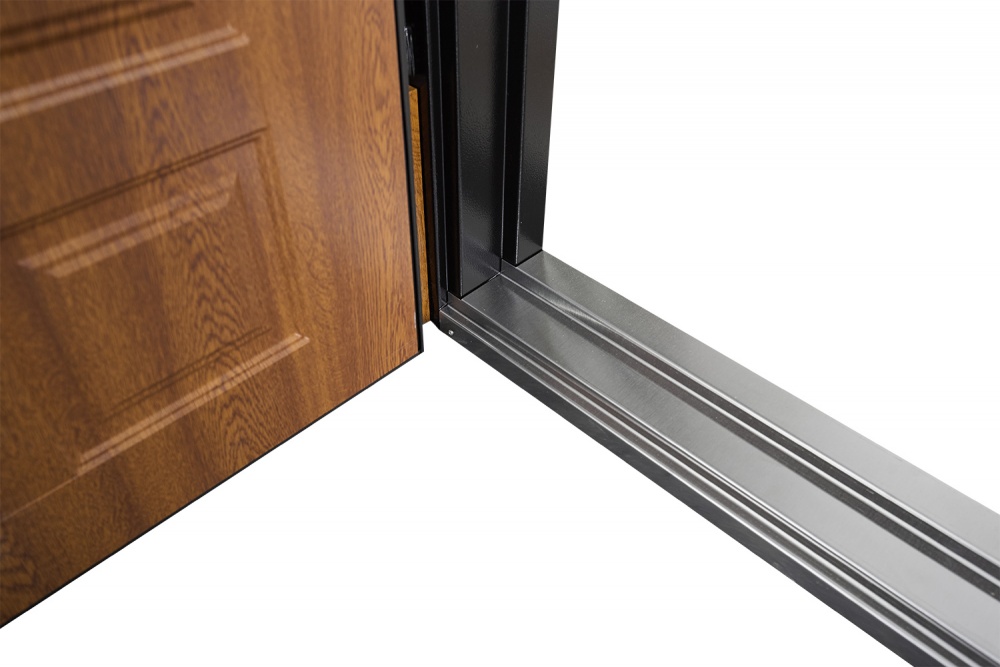 Дверь входная Abwehr MG3 (487+487)(Vс)(СПЗ)(К55) 096L(ЗД+РТ)+(ЗД) NEW дуб золотой 2050x960 мм левая