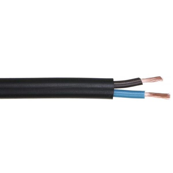 Кабель силовой многожильный Expert Power ПВС черный 2х2,5 медь 