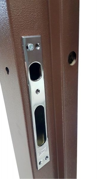 Двері вхідні Булат Престиж 156 венге горизонт темний 2050x850мм праві